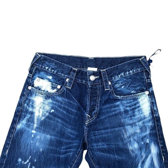 True Religion Jeans Size 30 STRAIGHT Blue - Picture 8 of 9